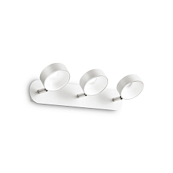Wand- en plafondarmatuur OBY 3-vlams IP20, wit