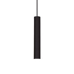 Pendelarmatuur TUBE SP D4 klein, cilindrisch IP20, zwart dimbaar
