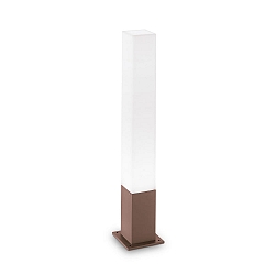 Staande armatuur voor buiten EDO OUTDOOR SQUARE GX53 IP44, Koffie bruin