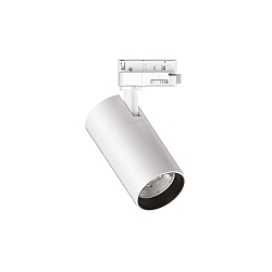 LED 3-phase track spot QUICK, CRi >90, 15W 3000K 1650lm 30�, not dimmable, white