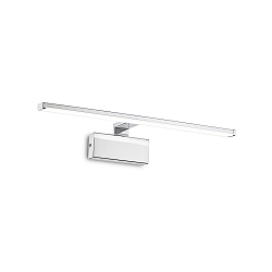 LED wall luminaire / mirror luminaire ALMA, IP20, width 51cm, 12W 3000K 820lm, chrome