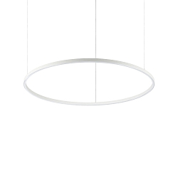 Pendelarmatuur ORACLE SLIM SP D90 groot, rond, schakelbaar IP20, wit 