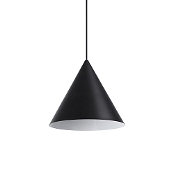 Pendelarmatuur A-LINE groot E27 IP20, zwart mat, gepoedercoat