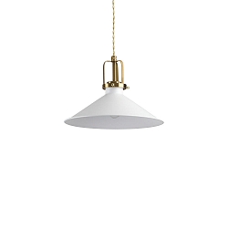 Pendelarmatuur ERIS-3 E27 IP20, goud mat, zwart