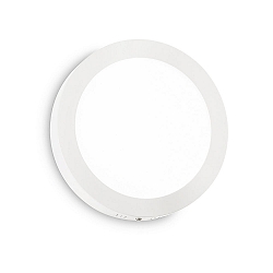 Wand- en plafondarmatuur UNIVERSAL ROUND IP20, wit