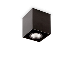 Plafondarmatuur MOOD SQUARE draaibaar GU10 IP20, zwart