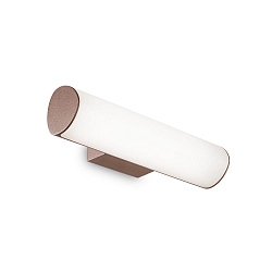 Wandarmatuur voor buitenshuis ETERE IP44, Koffie bruin, gepoedercoat