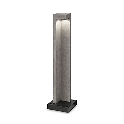 Staande armatuur voor buiten TITANO BIG IP55, grijs, gemêleerd, zwart mat