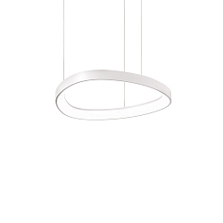 Pendelarmatuur GEMINI 425 rond, instelbaar IP20, wit