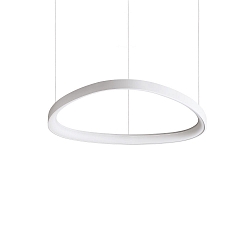 Pendelarmatuur GEMINI 610 rond, instelbaar IP20, wit