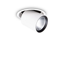 Recessed LED spot NOVA, IP20, 30W 3000K 3150lm 38�, adjustable, black