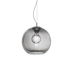 Pendelarmatuur NEMO E27 IP20, rookkleuren