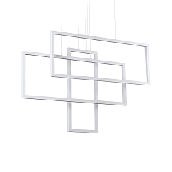 Pendelarmatuur FRAME instelbaar IP20, wit