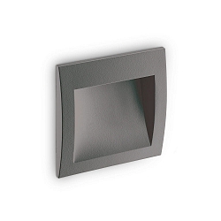 Wandinbouwarmatuur WIRE FI D14 down, asymmetrisch, schakelbaar IP65, antraciet 