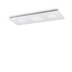 Plafondarmatuur RELAX 110 IP20, wit dimbaar