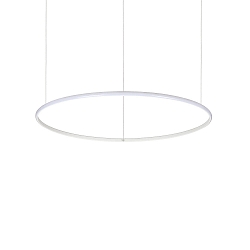 Pendelarmatuur HULAHOOP 815 rond, instelbaar IP20, wit
