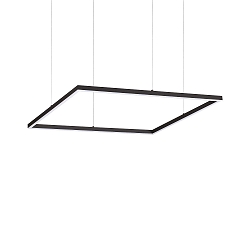 Pendelarmatuur ORACLE SLIM 70 vierkant, instelbaar IP20, zwart