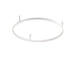 LED ceiling luminaire ORACLE SLIM, � 70cm, 35W 3000K 3050lm, white / opal