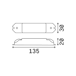 LED driver LIKA - LIM-12D DALI-2/PUSH / 700MA DALI controllable