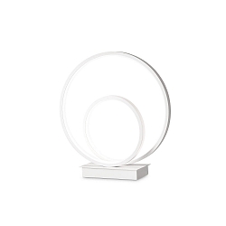 Tafelarmatuur OZ TL ON-OFF rond, met schakelaar IP20, wit mat 