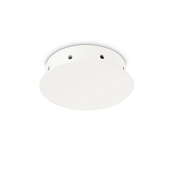 Baldakijn MAGNETICO 8 LUCI rond, 8-voudig, wit mat