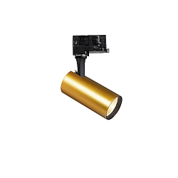 3-fase spot FOX 8W SMALL / ON-OFF 830 instelbaar, on/off IP20, messing gesatineerd 