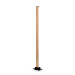 floor lamp CRAFT AP LED LED IP20, wood dimmable