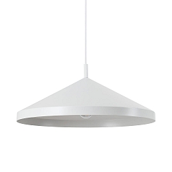 Pendelarmatuur YURTA 500 instelbaar E27 IP20, wit