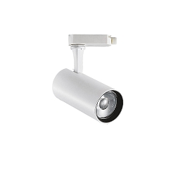 3-phase spot FOX 15W MEDIUM / ON-OFF 930 adjustable, on/off IP20, white matt 