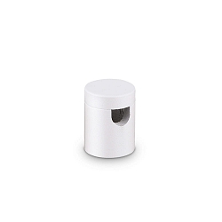 Kabelhouder SUPPORTO CAVO 14X16 met trekontlasting, met draadstang, wit