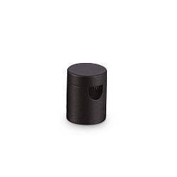 Kabelhouder SUPPORTO CAVO 14X16 met trekontlasting, met draadstang, zwart