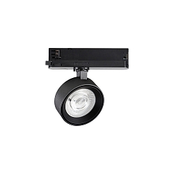 3-fase spot POV TRACK LED rond, met adapter LED IP20, zwart