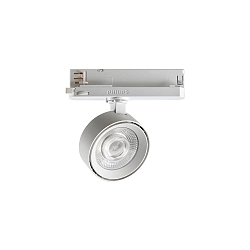 3-fase spot POV TRACK LED rond, met adapter LED IP20, wit