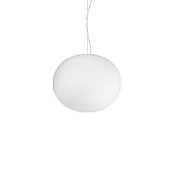 Pendelarmatuur COTTON 30 E27 IP20, wit dimbaar