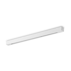 Baldakijn LINEAR ALL IN 4-voudig, hoekig, met omslag, wit mat