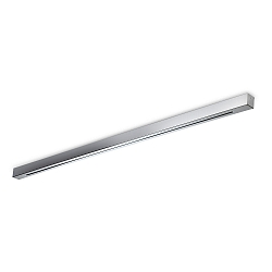 Baldakijn LINEAR ALL IN hoekig, 6-voudig, met omslag, wit mat