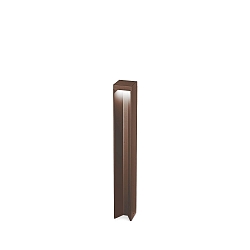 Lichtpaal KURT PT LED LED IP54, Koffie bruin