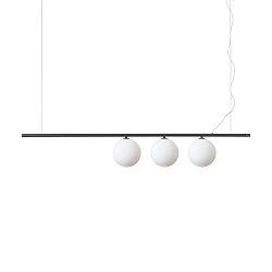 pendant luminaire PERLINE SP3 3 flames G9 IP20, black