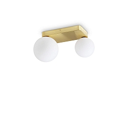 Plafondarmatuur PENTA 2-vlams G9 IP20, goud dimbaar