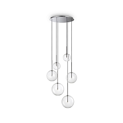 Pendelarmatuur EQUINOXE G4 IP20, chroom 
