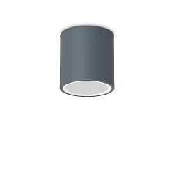 Plafondarmatuur voor buiten TECHO D09 rond GU10 IP54, antraciet 