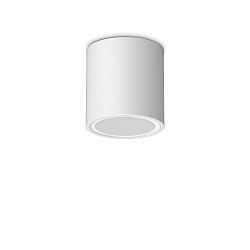 Plafondarmatuur voor buiten TECHO D09 rond GU10 IP54, wit 