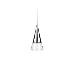 Pendelarmatuur CONO SP1 1-vlams, conisch GU10 IP20, chroom 
