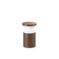 Lichtpaal TORRE 22 E27 IP65, koffie bruin dimbaar