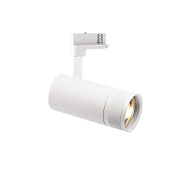 3-fase spot EOS 15W ON-OFF cilindrisch, instelbaar, on/off IP20, wit mat 