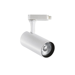 3-fase spot FOX 25W BIG / ON-OFF 940 instelbaar, schakelbaar IP20, wit mat 