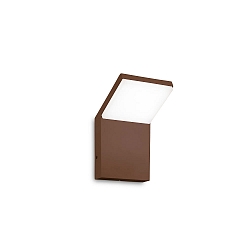 Wandarmatuur voor buitenshuis STYLE led IP54, koffie bruin 