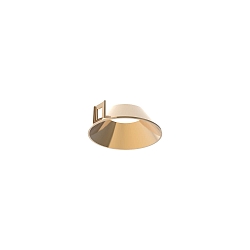 Reflectorlamp ZEUS rond, goud
