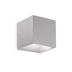 Wandarmatuur voor buitenshuis RUBIK UP/DOWN IP54, grijs 