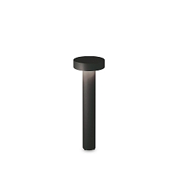 Lichtpaal TESLA 60 G9 IP44, zwart dimbaar